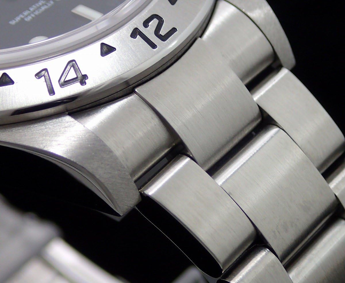 stainless steel sport watch in silver tones — classic everyday timepiece — view 4