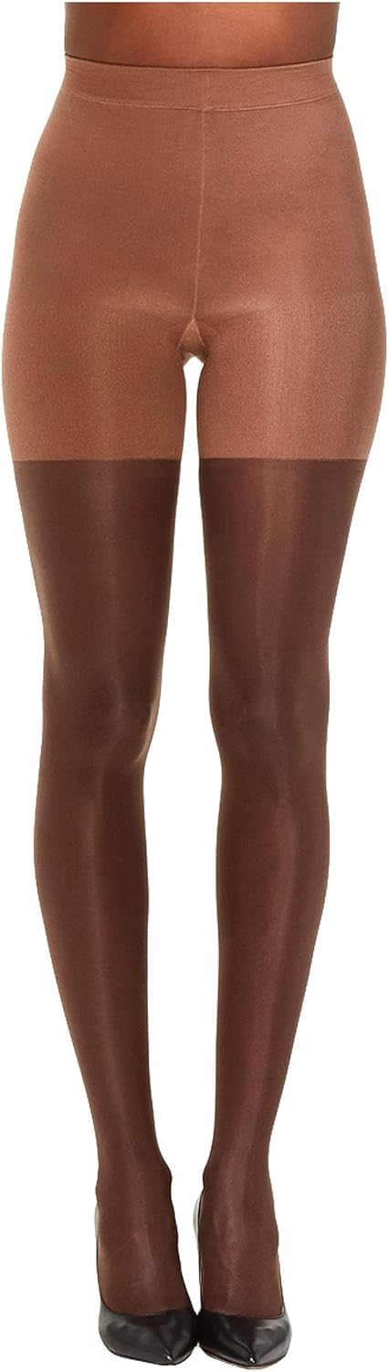 mid-thigh shaping sheers in neutral tone — invisible tummy control — detail