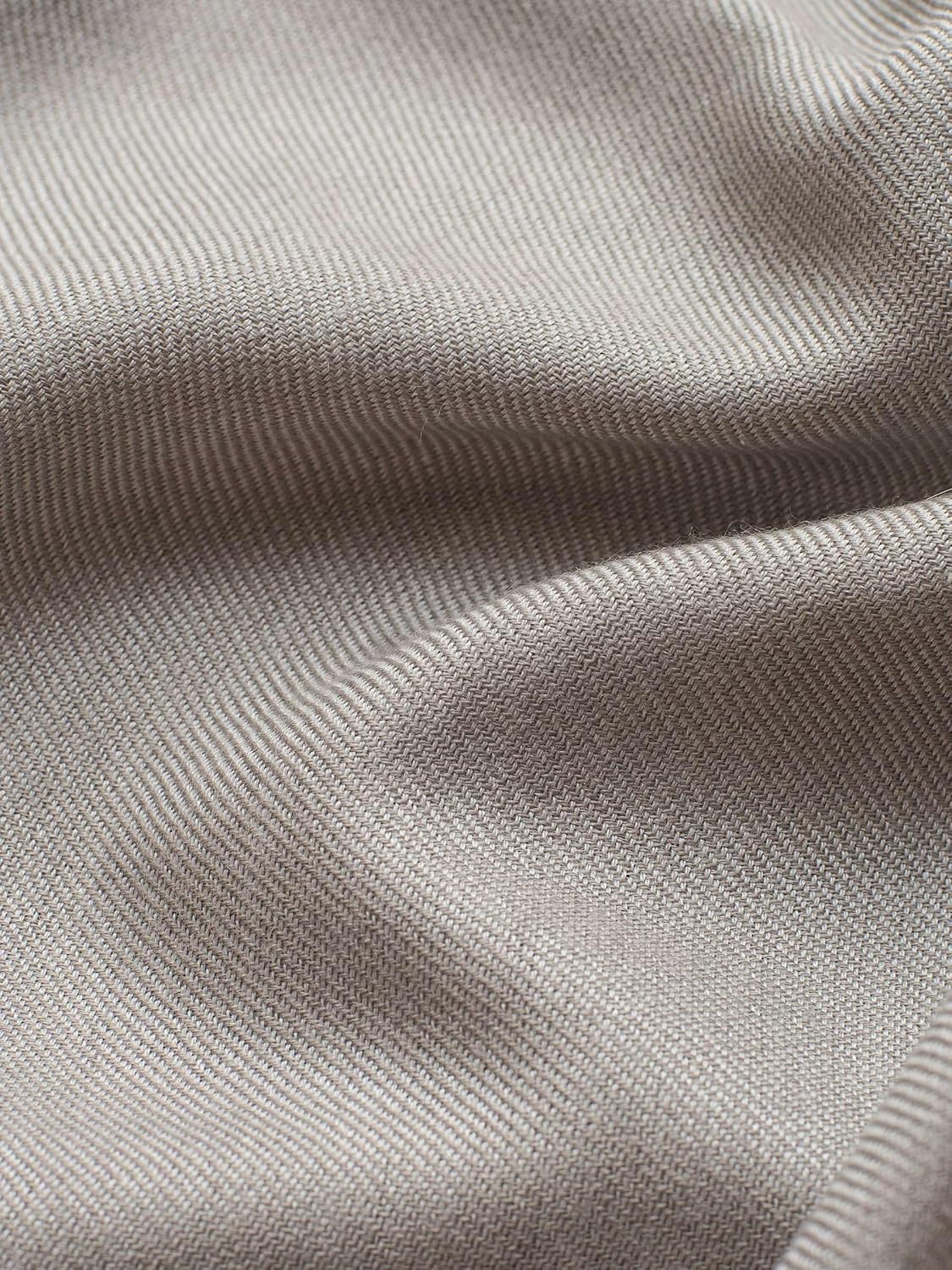 Neutral cashmere silk wrap scarf — Italian premium quality, soft drape — view 3