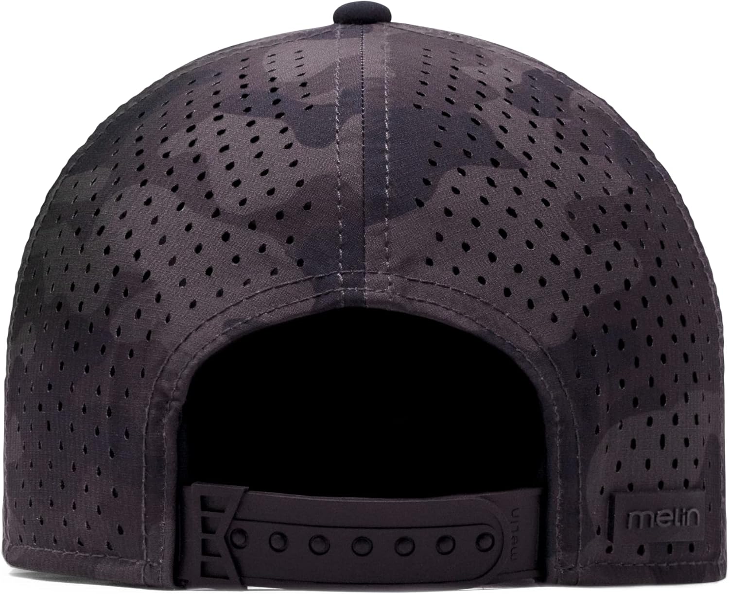 Water-resistant performance baseball cap in multi-color with snapback closure, golf and running — view 3