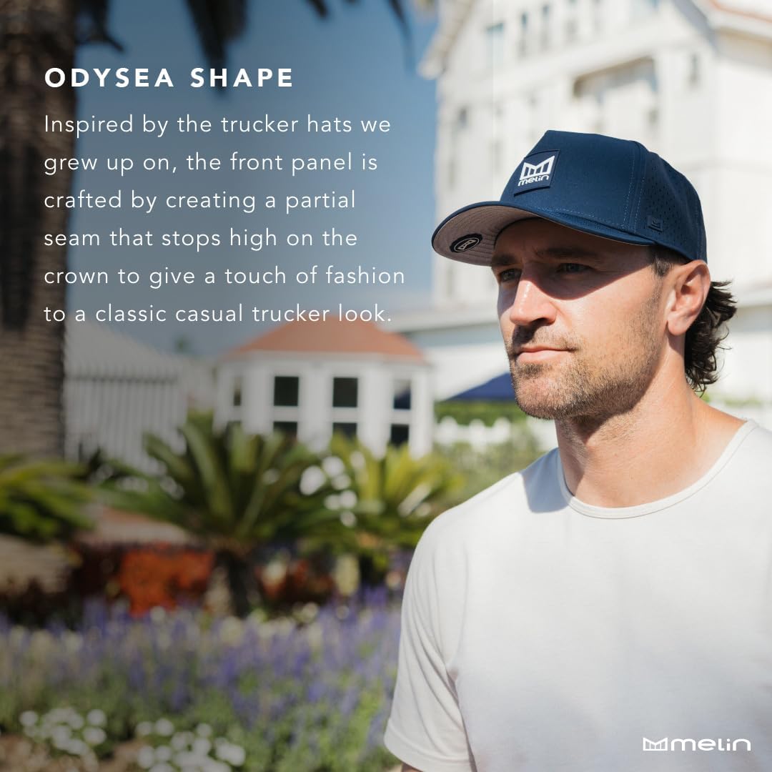 water-resistant baseball cap in multi color — hydro technology for golf and running — view 5