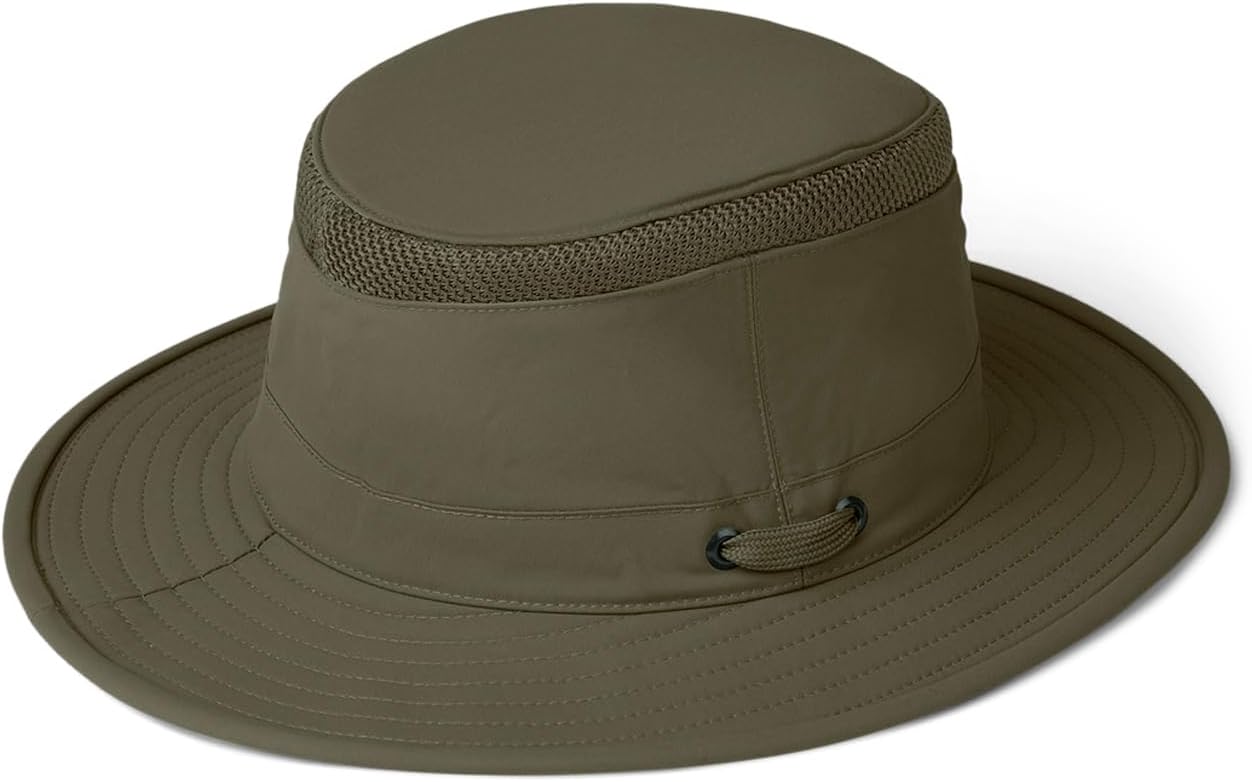 ultralight sun hat in neutral tone with water-resistant nylon and UPF 50+ protection — view 2