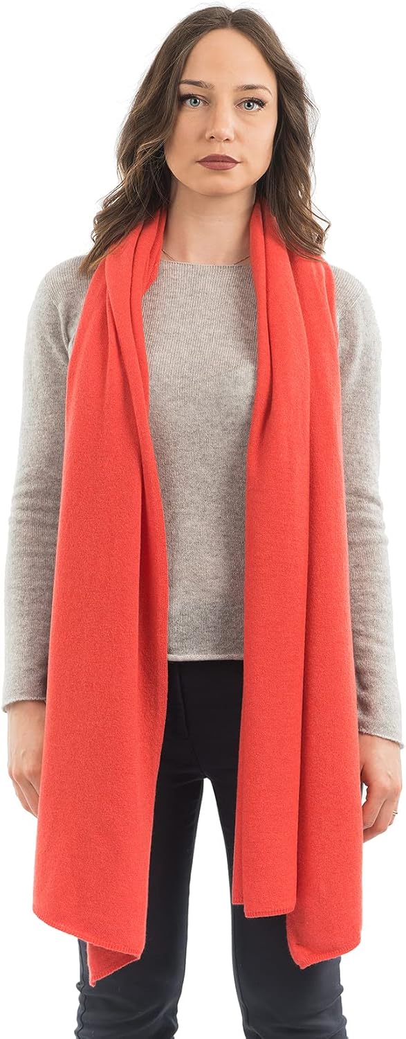 cashmere blend stole wrap in warm neutral — Italian wedding shawl — detail