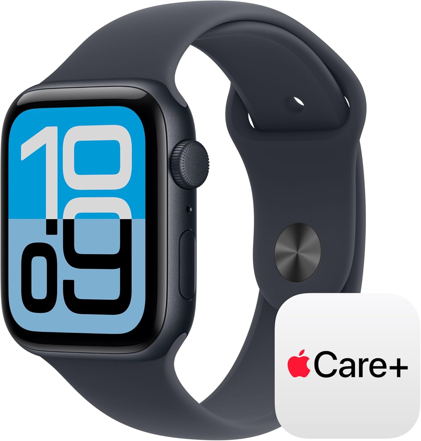 Starlight aluminum smartwatch with sport band — minimalist fitness tracker — view 5