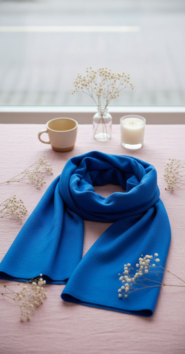Oversized cashmere pashmina wrap in warm neutral tones with featherlight drape — view 3