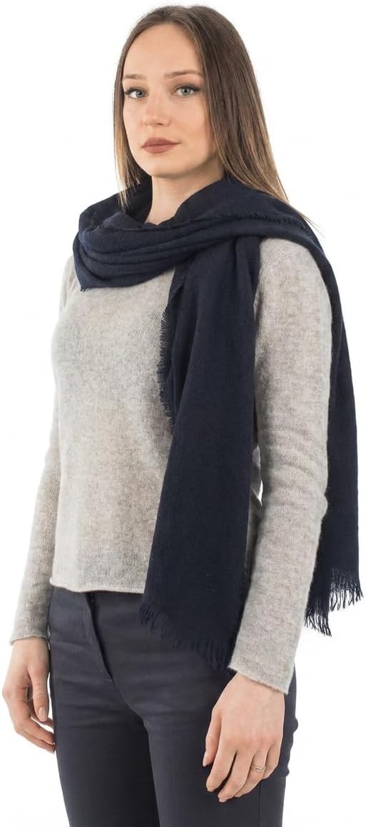 Cashmere pashmina wrap in warm neutral — lightweight wedding shawl — view 3