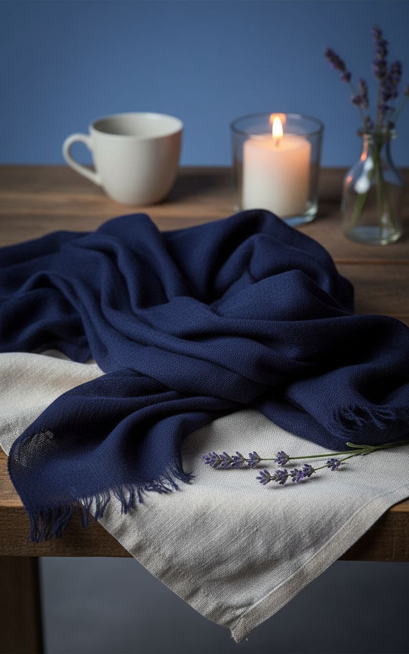 Cashmere pashmina wrap in warm neutral — lightweight wedding shawl — view 2