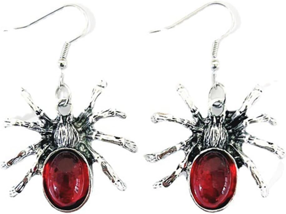 Bold gothic stud earrings in multicolor — unique statement jewelry for parties — view 6